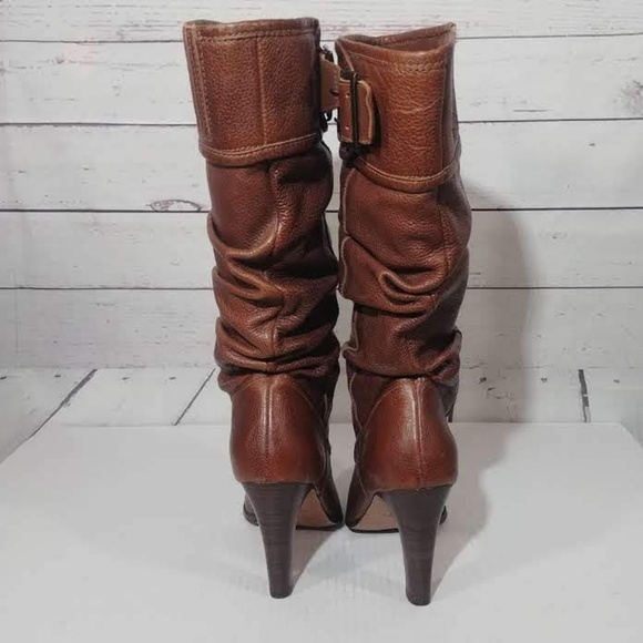 Matisse Leather Slouched Tall Boots Sz 9.5M - Picture 5 of 7